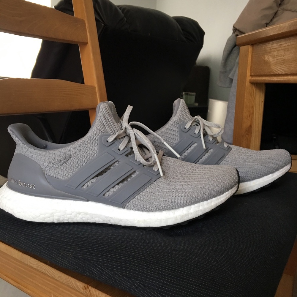 Women’s grey adidas ultra boost